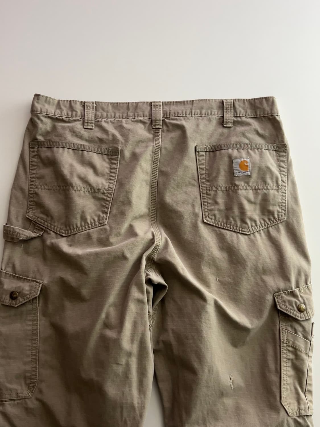칼하트 베이지 더블니 카고 팬츠 38 상품이미지1