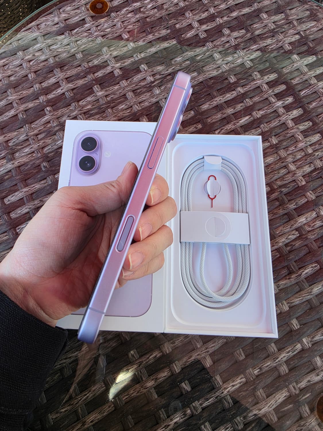 아이폰17 512GB 라벤더 (한달사용,배터리성능100) 상품이미지5