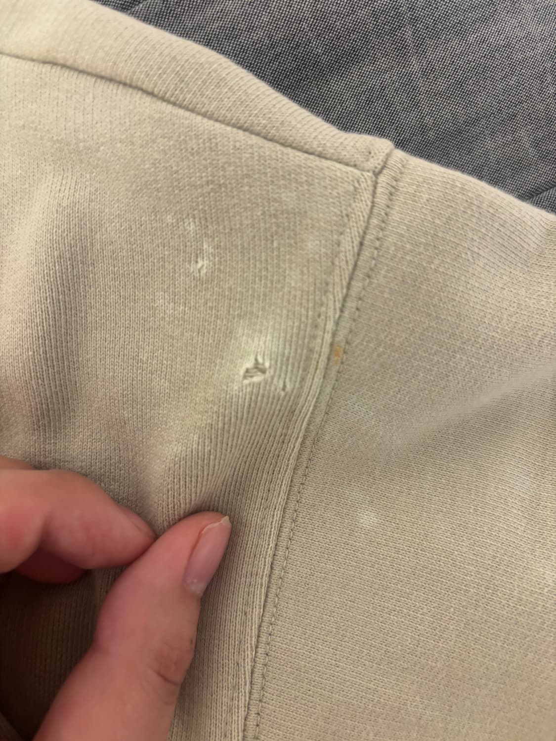 오프화이트 러버 맨투맨 xl 상품이미지4