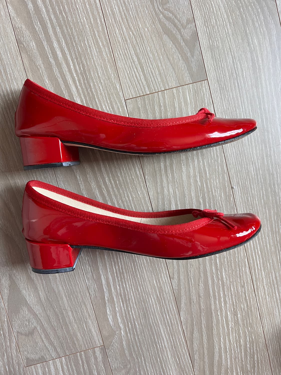 레페토 플랫슈즈 까미유 레드 37 상품이미지4