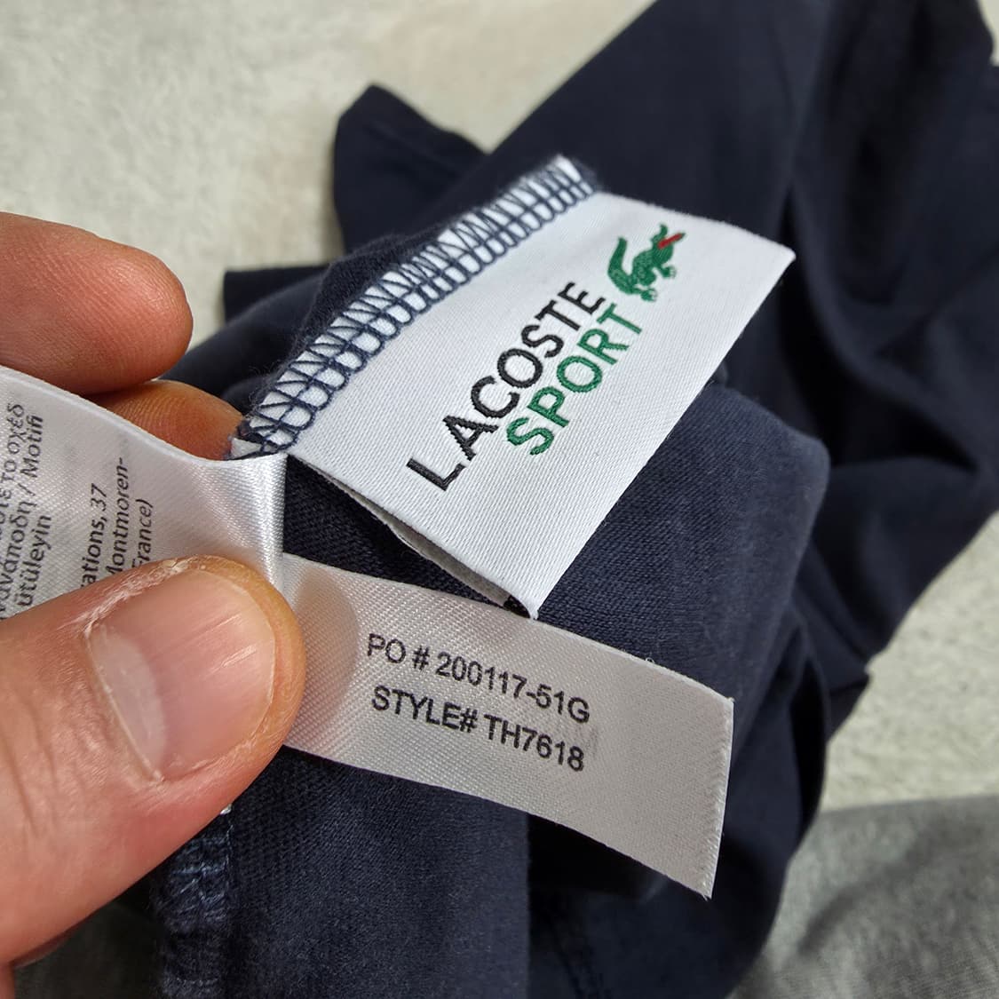 (L)라코스테 반팔 티셔츠 상품이미지4