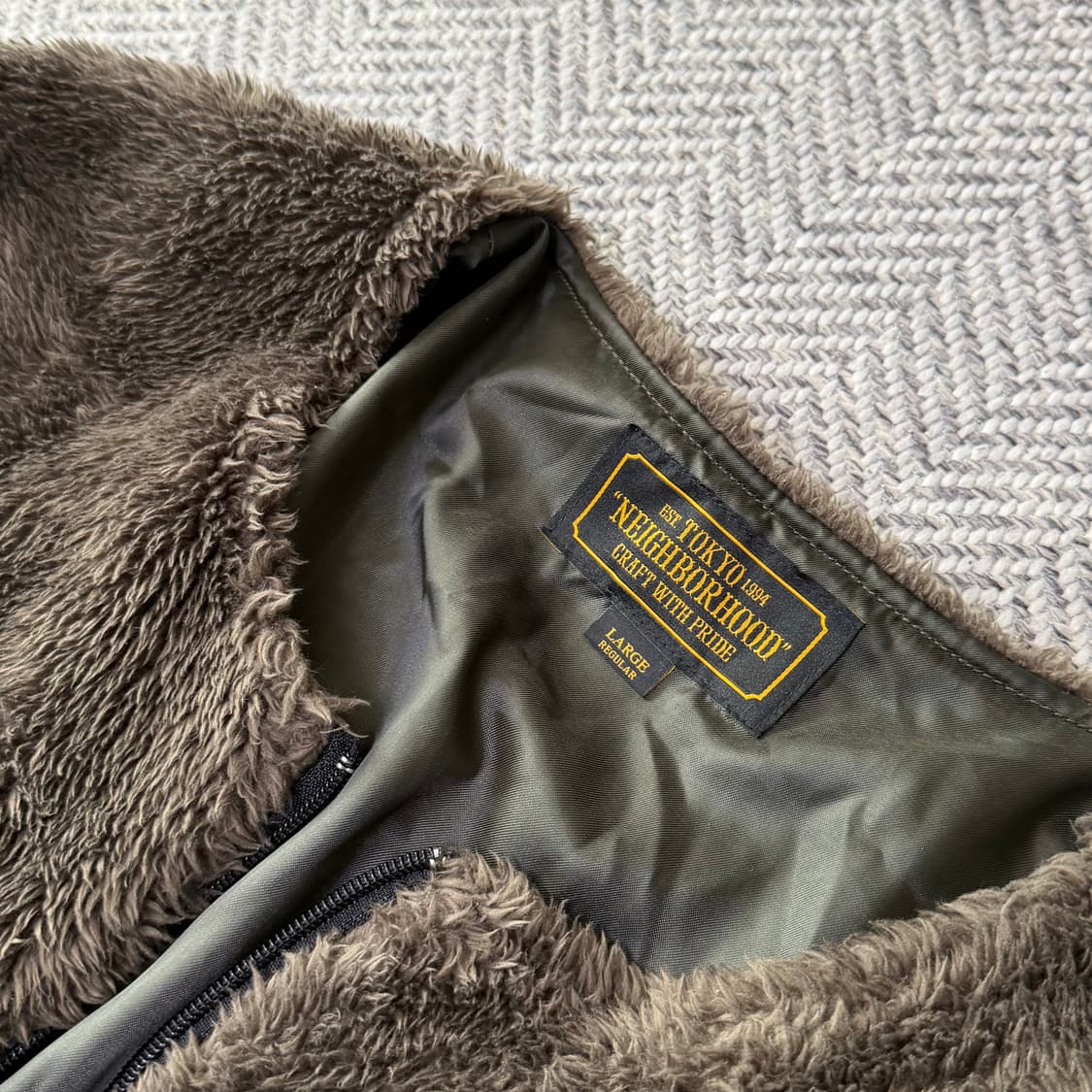 네이버후드 17AW 폴라 자켓 + 글로브 세트 상품이미지2