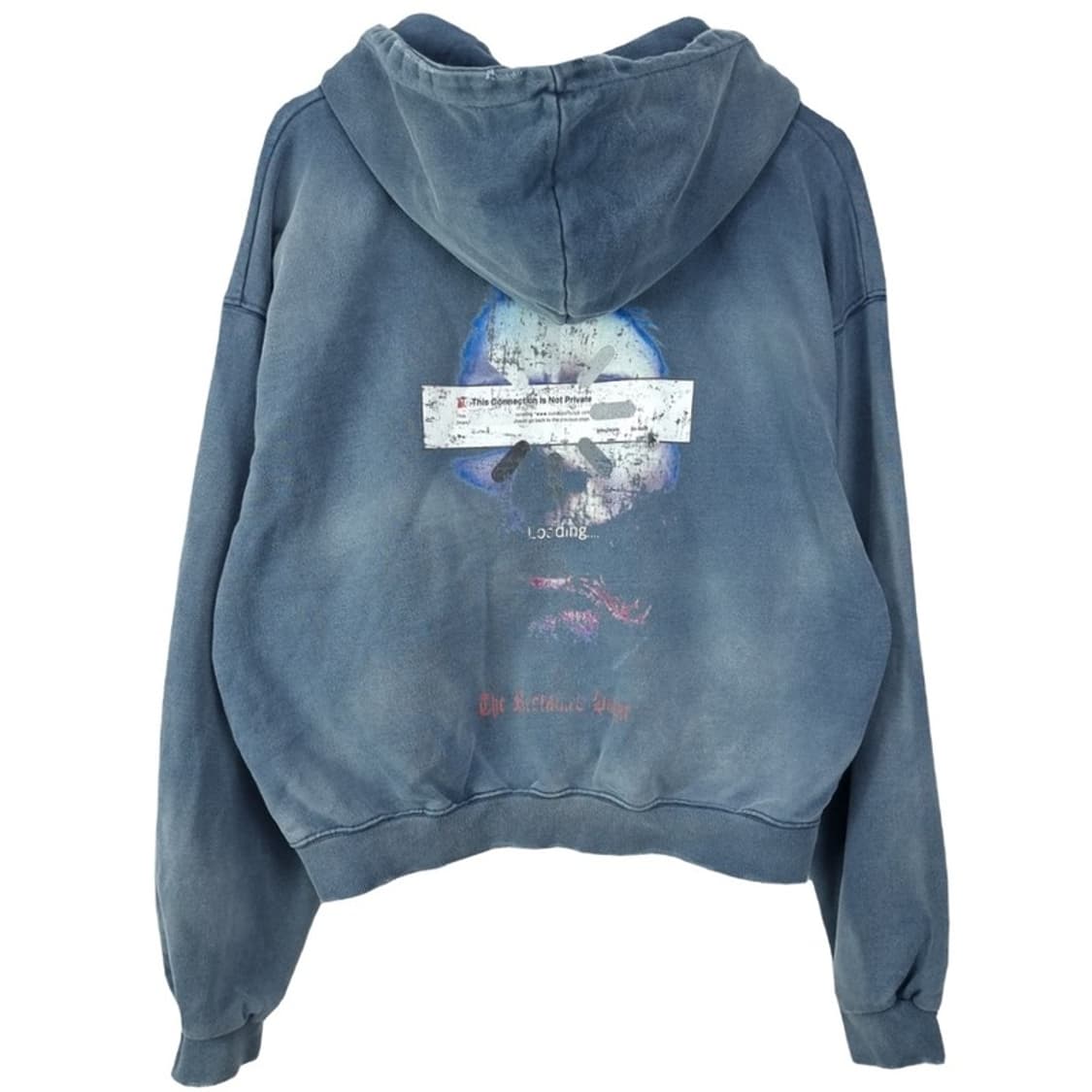 [선데이오프클럽] 더 리스트레인드 헝거 헤비 테리 크롭 후드 M20246 상품이미지3