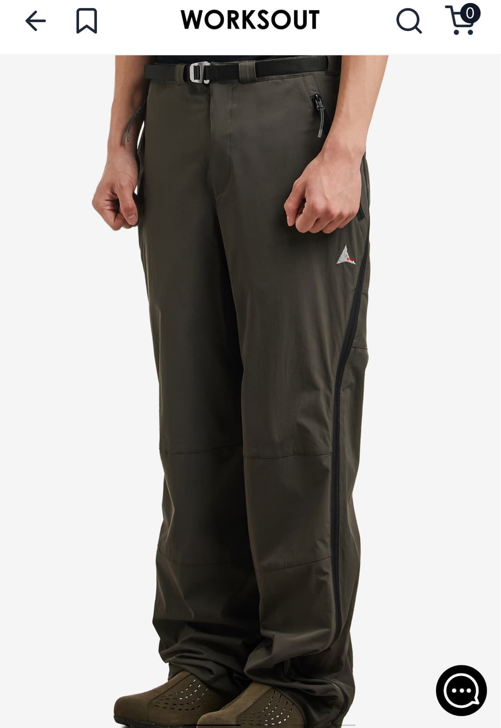 로아 Roa 25SS Y ZIP TROUSER (L) 상품이미지1