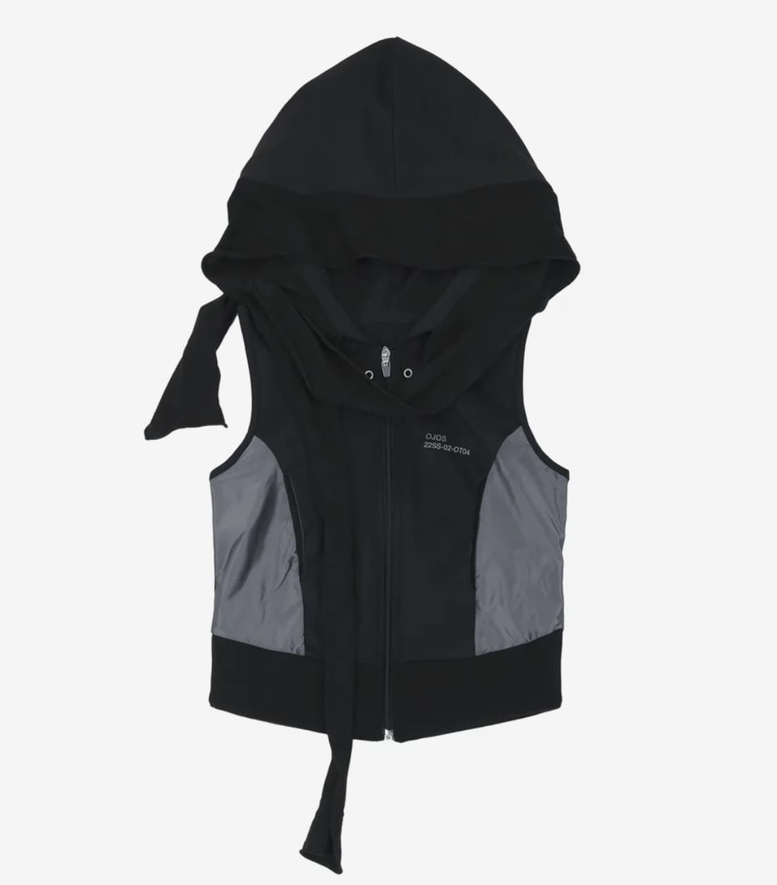 오호스 Muffler Boxer Hoodie Zip-up / Black 상품이미지2