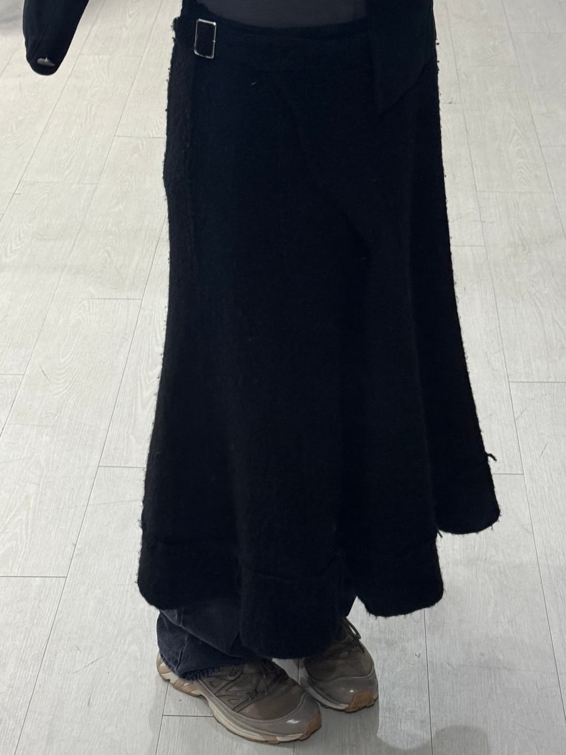 꼼데가르송 트리콧 울 맥시 스커트 S 상품이미지6
