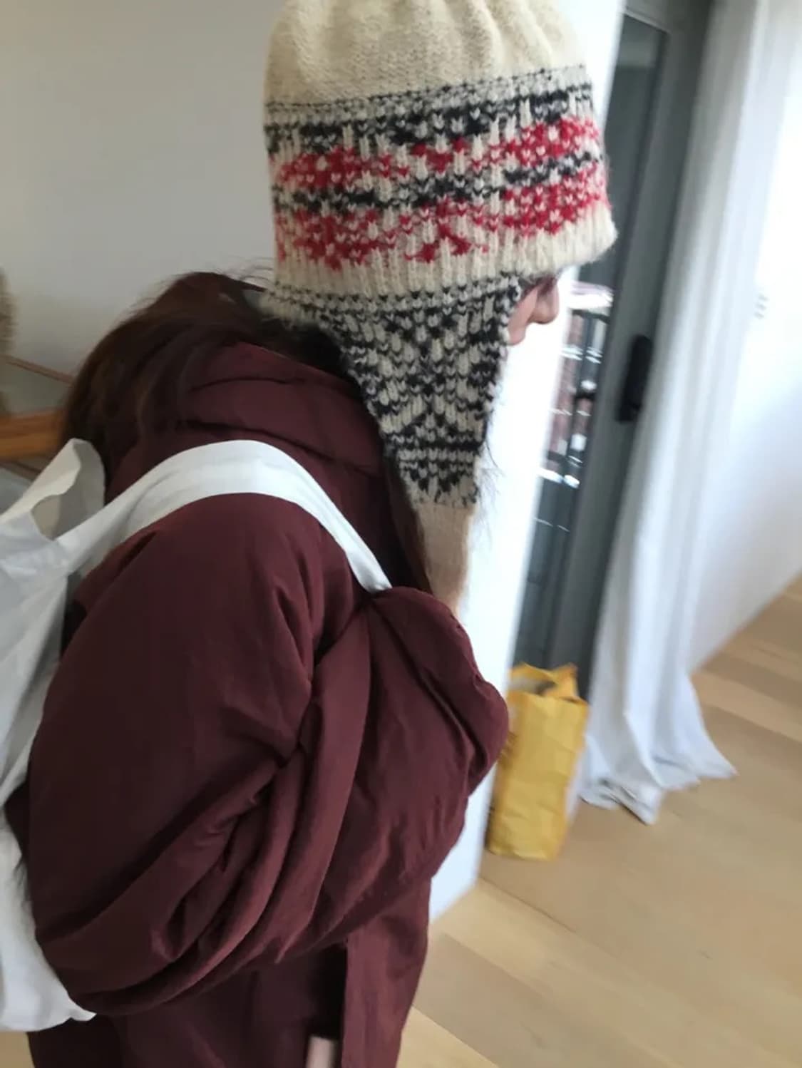 코위찬 이어플랩 비니 상품이미지1