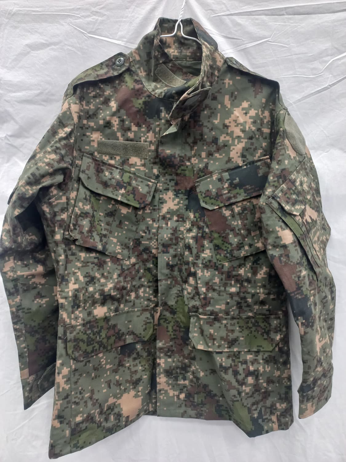 한국 군복 디지털패턴 전투복 상의(남105) 상품이미지1