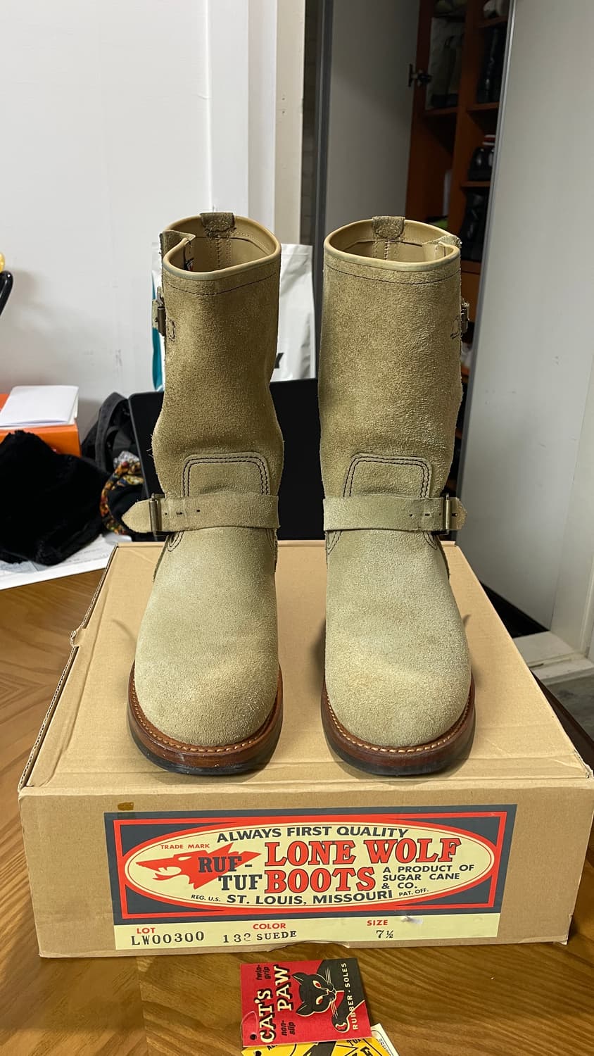 론울프 스웨이드 엔지니어부츠 255 상품이미지2