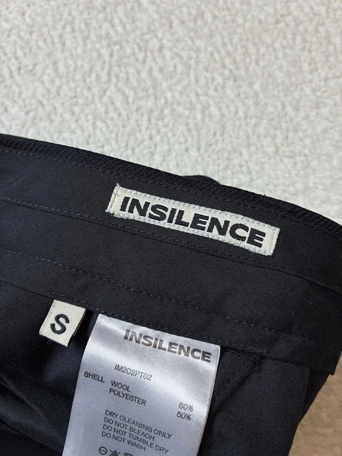 인사일런스 미니멀 컨템포러리 와이드 팬츠 PN7166 상품이미지6