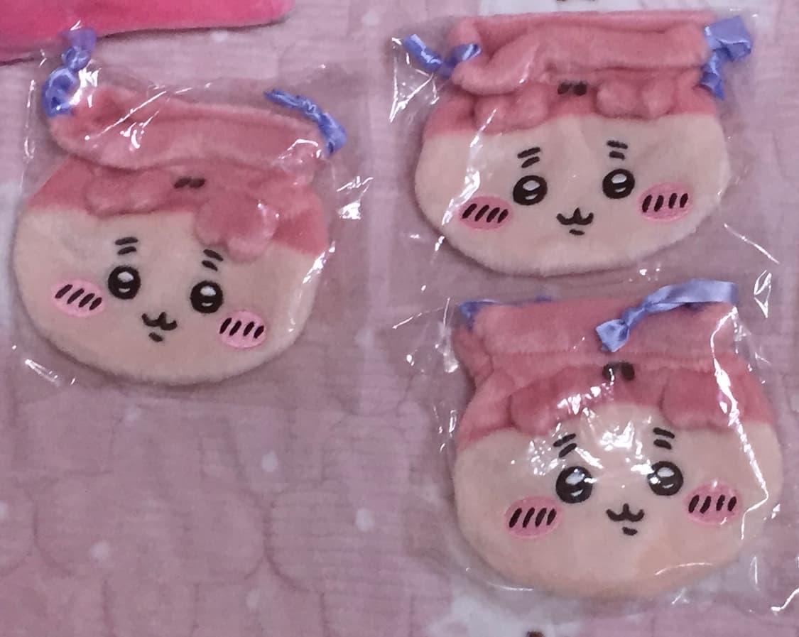 당일배송) 먼작귀 키디랜드 카니 페이스 파우치 상품이미지1