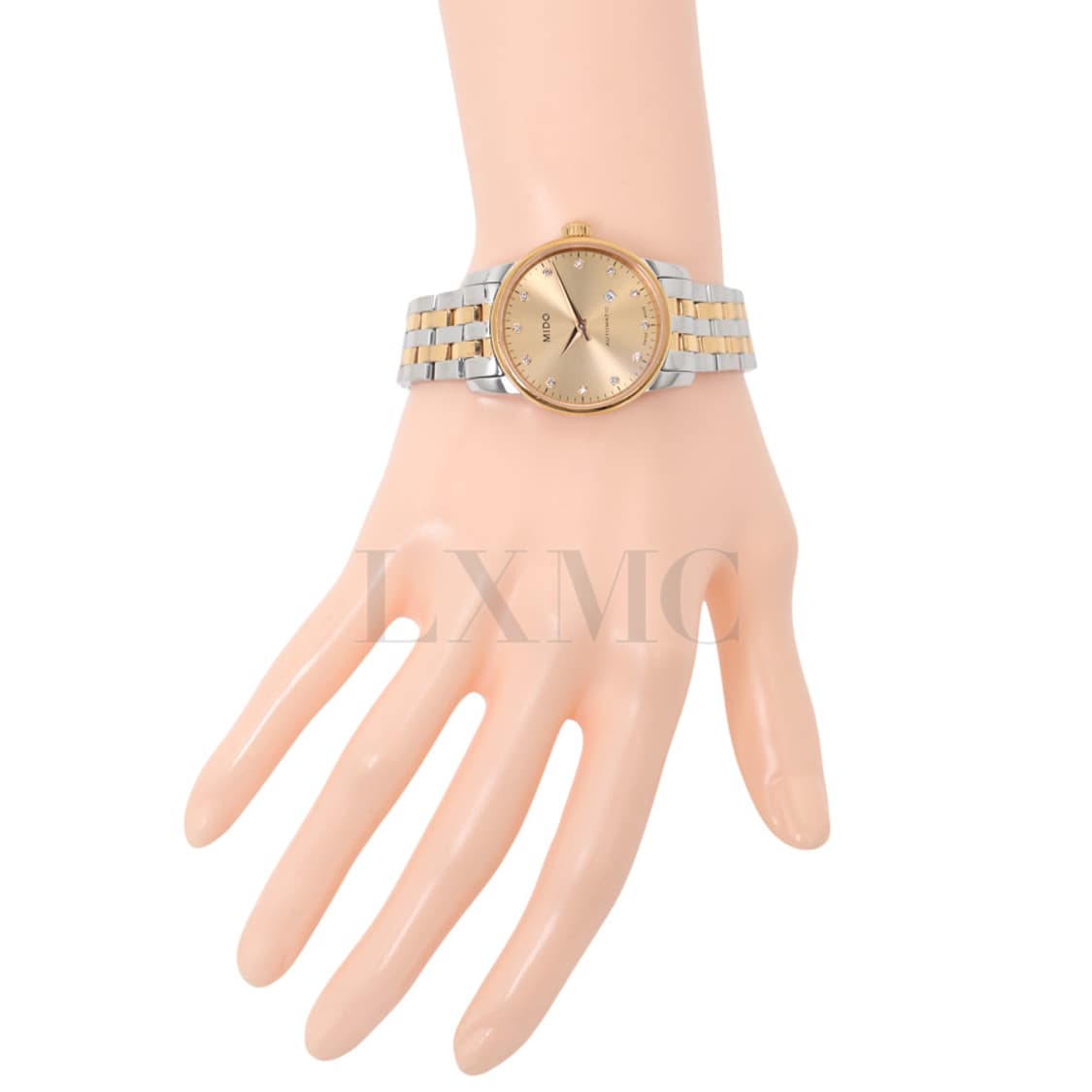 미도 바론첼리 콤비 워치 샴페인 다이아 시계 M7600 상품이미지7