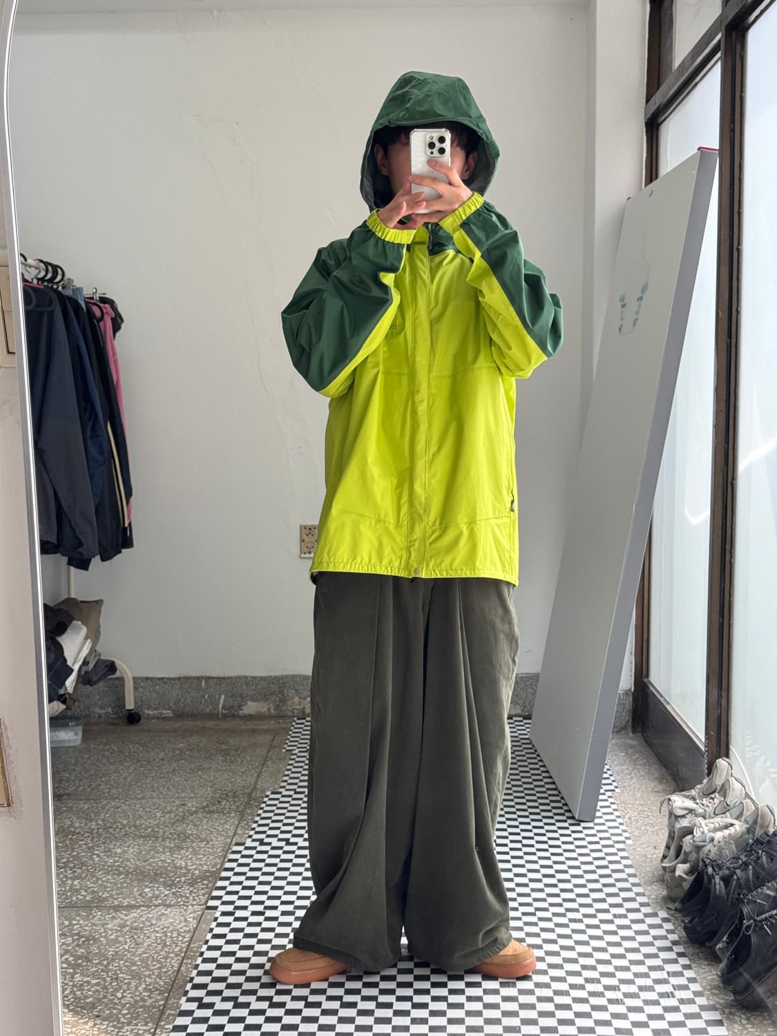 일본판 몽벨 바람막이 상품이미지2