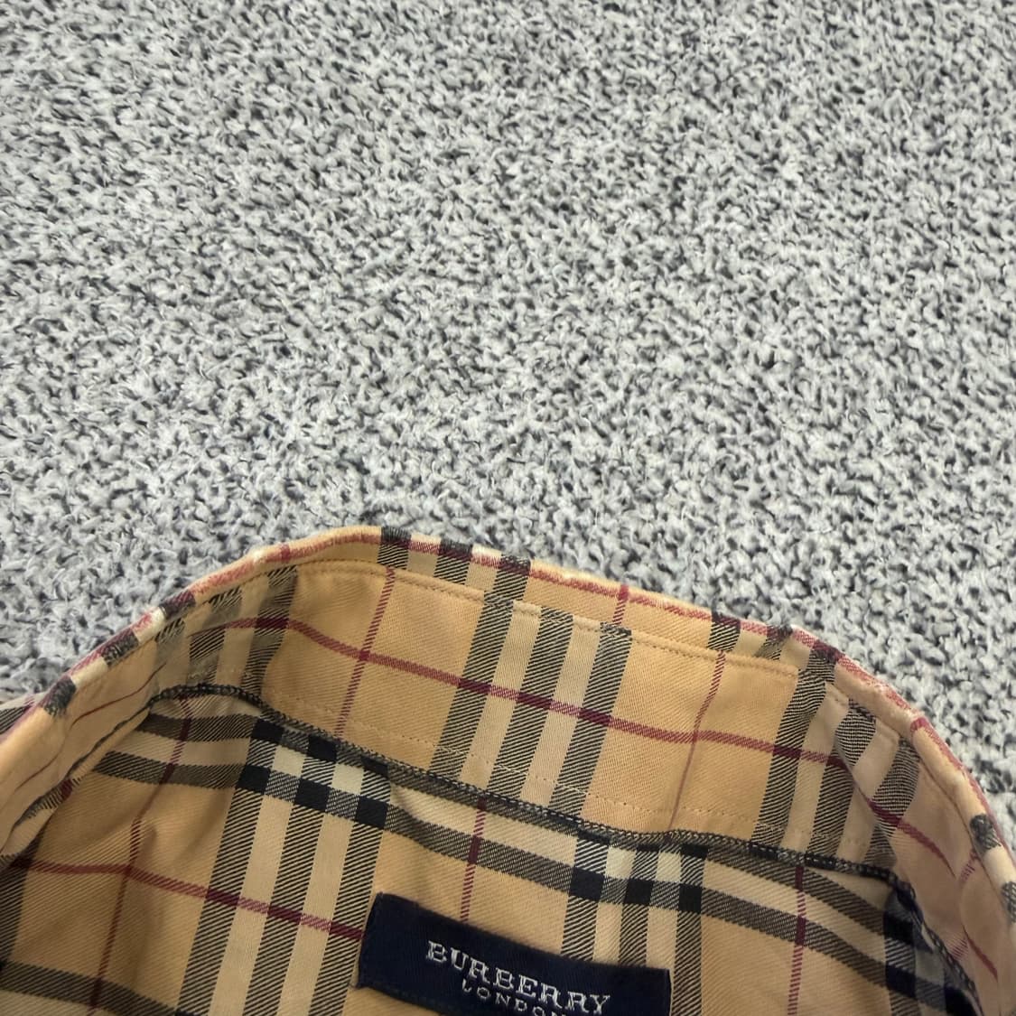 XL 버버리 노바체크 셔츠 0127H1 상품이미지5