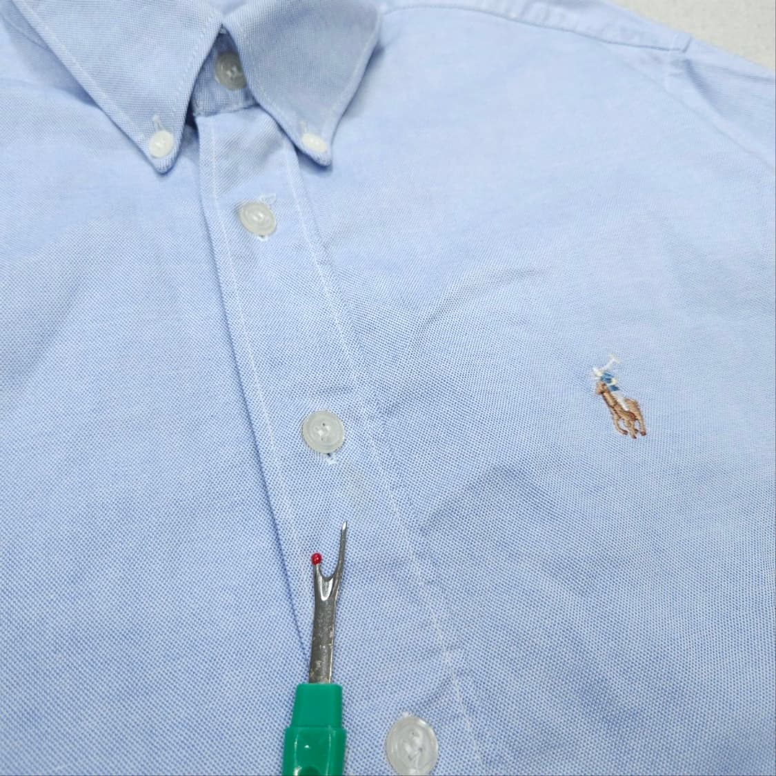 폴로 랄프 로렌 옥스포드 셔츠 M 상품이미지7