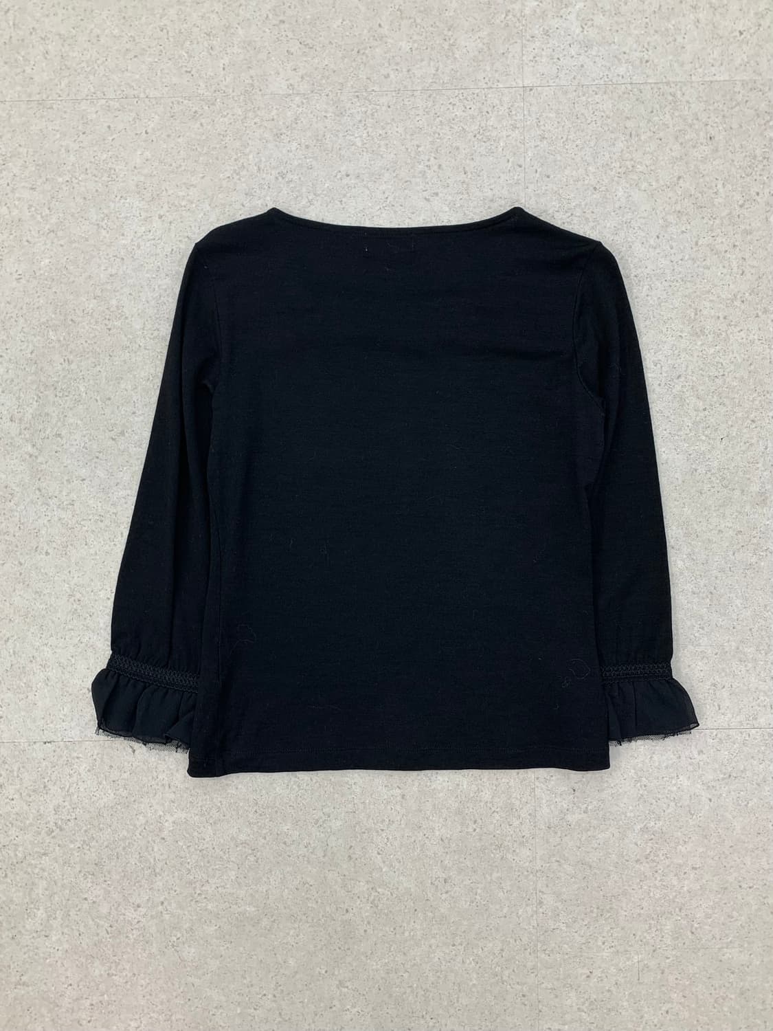 Courreges 꾸레쥬 블랙 슬리브 상품이미지4