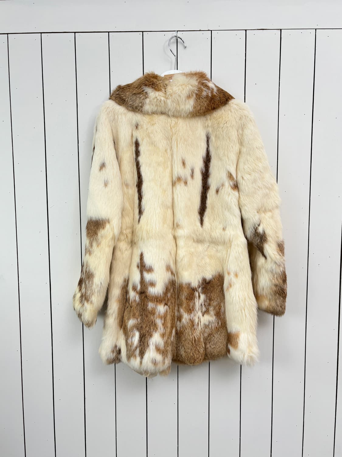 내츄럴 브라운 쉐이드 래빗 퍼 상품이미지4