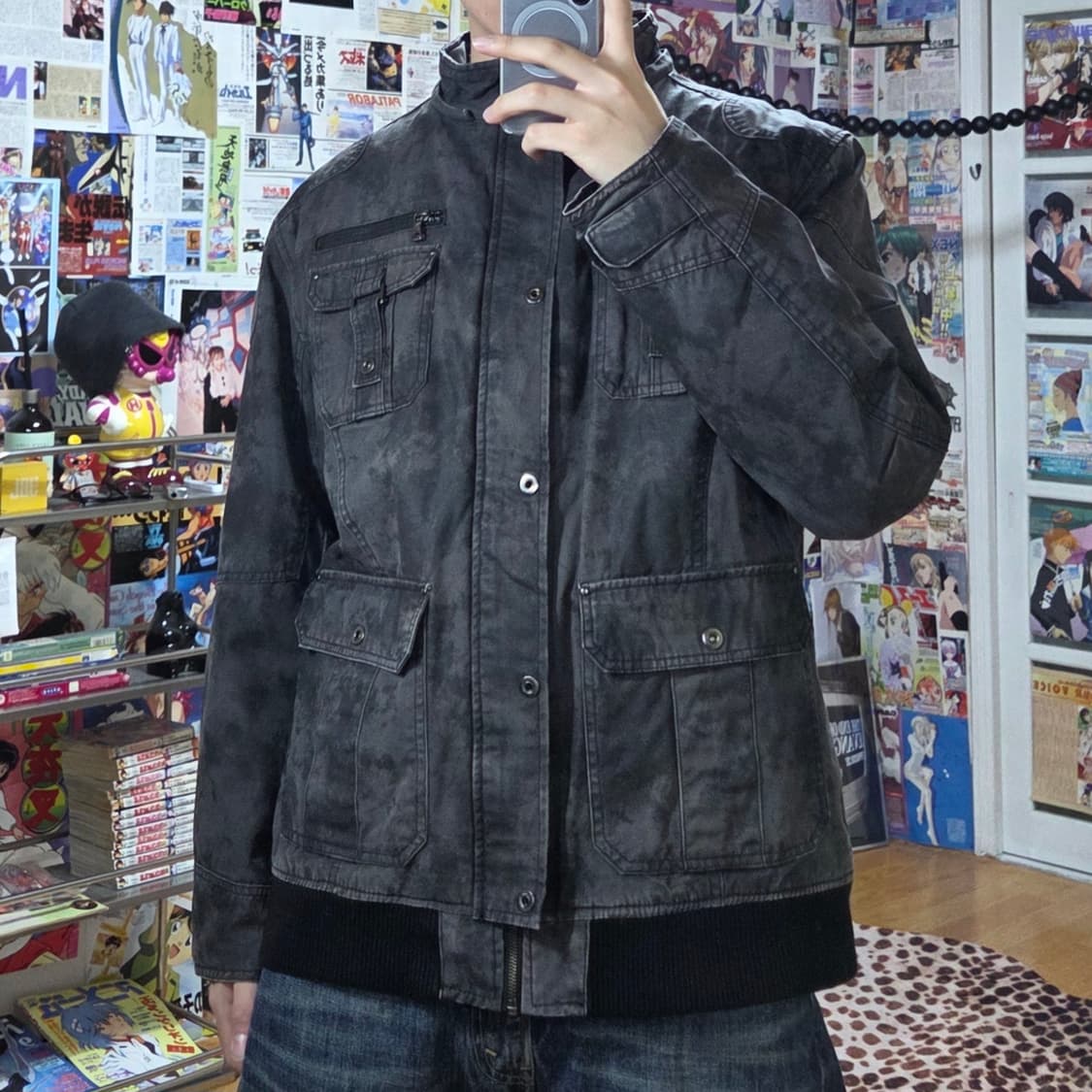 JPN 타이다이 멀티포켓 누빔 패디드 자켓 상품이미지1