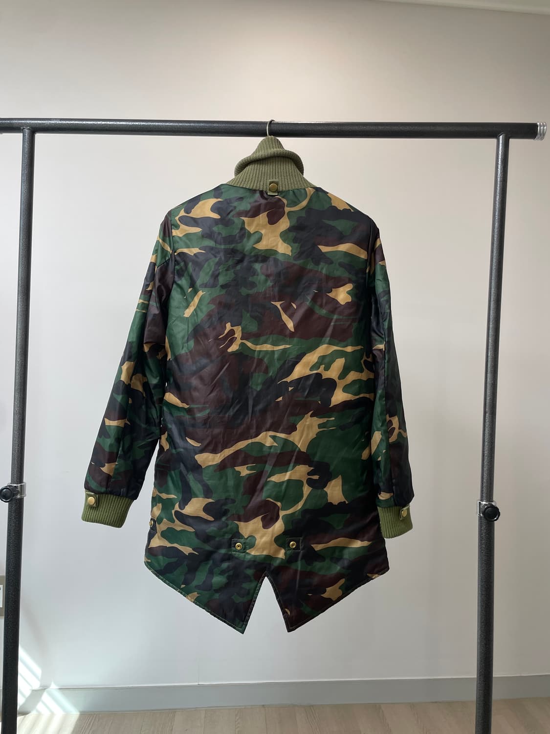 (S) 트루릴리전 리버시블 투웨이 카모 피쉬테일 야상 자켓 상품이미지4