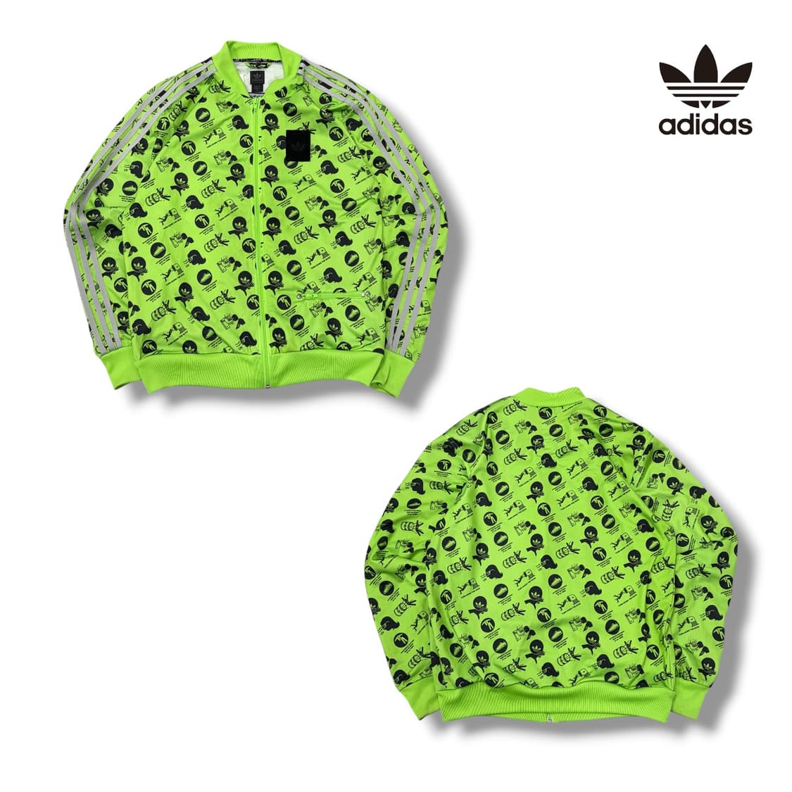 아디다스 safety 형광 트랙탑 상품이미지2