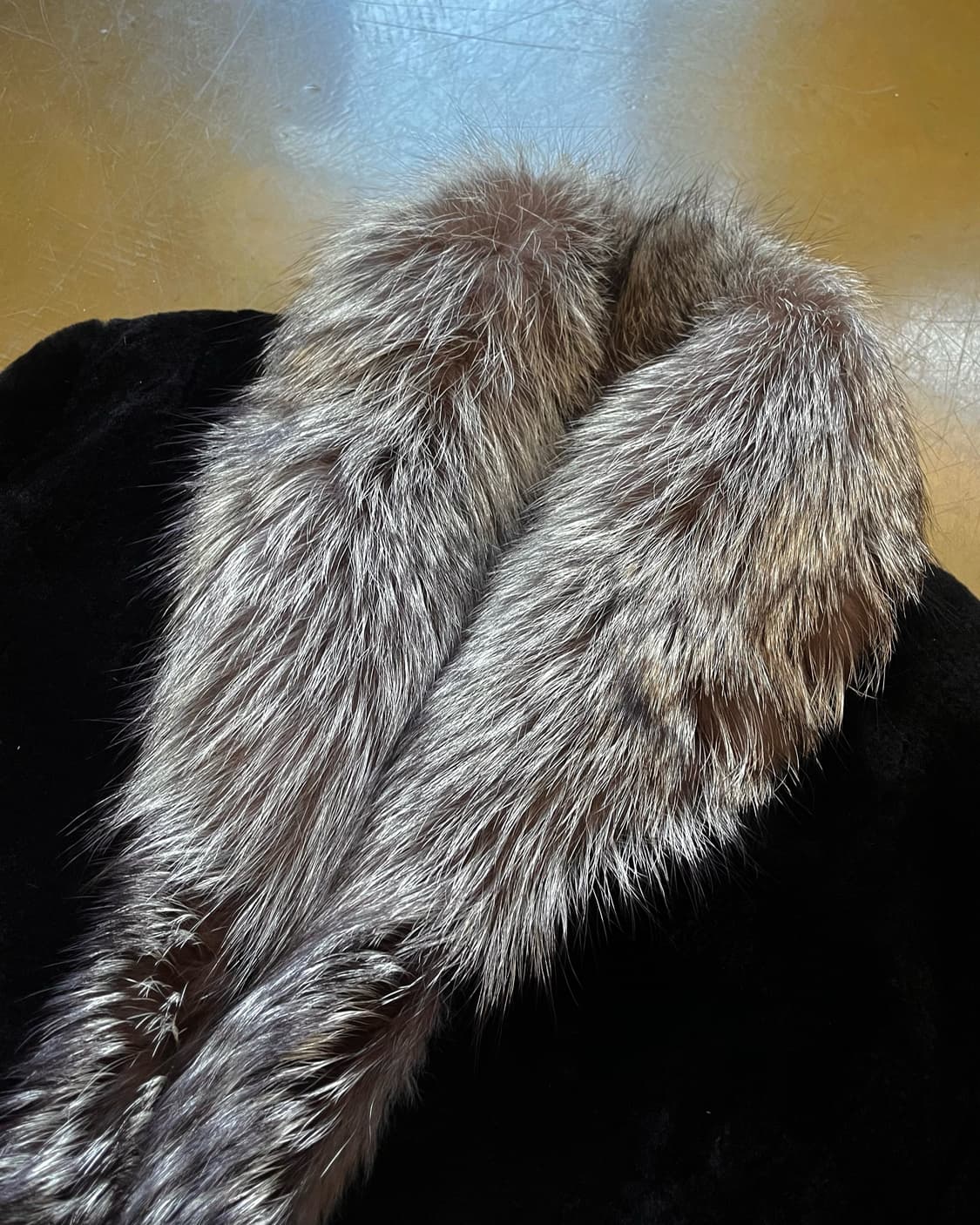 90s Bernini Italian Beaver & Fox Fur JK 상품이미지4