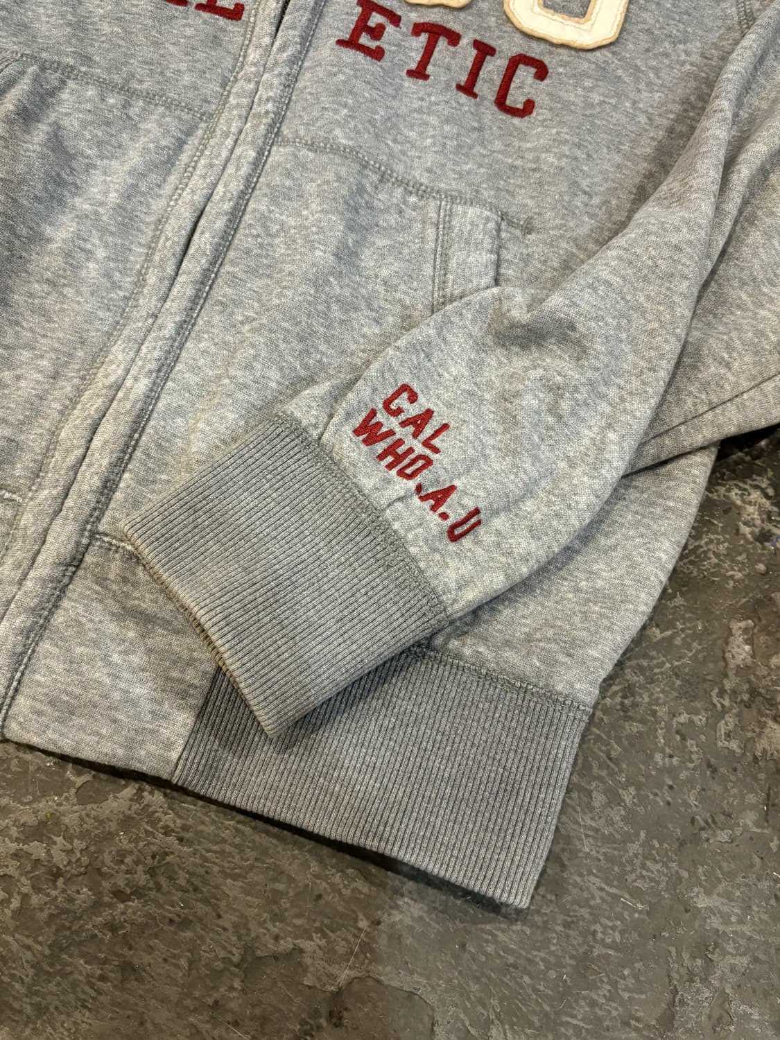 아베크롬비 그레이 후드집업 상품이미지9