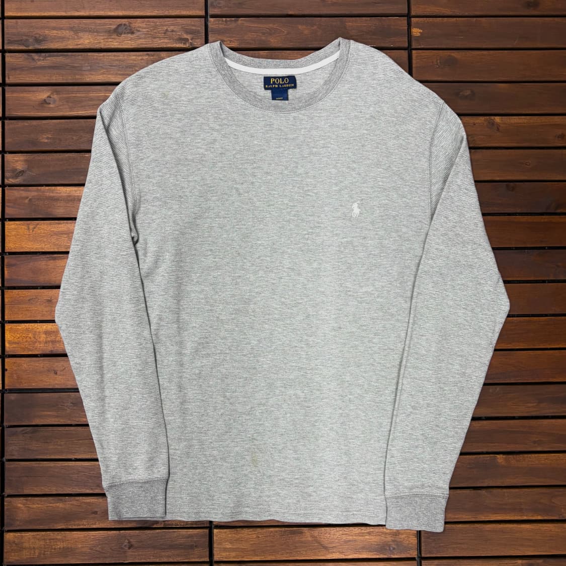 폴로 랄프로렌 와플 니트 티셔츠 (L) 상품이미지1