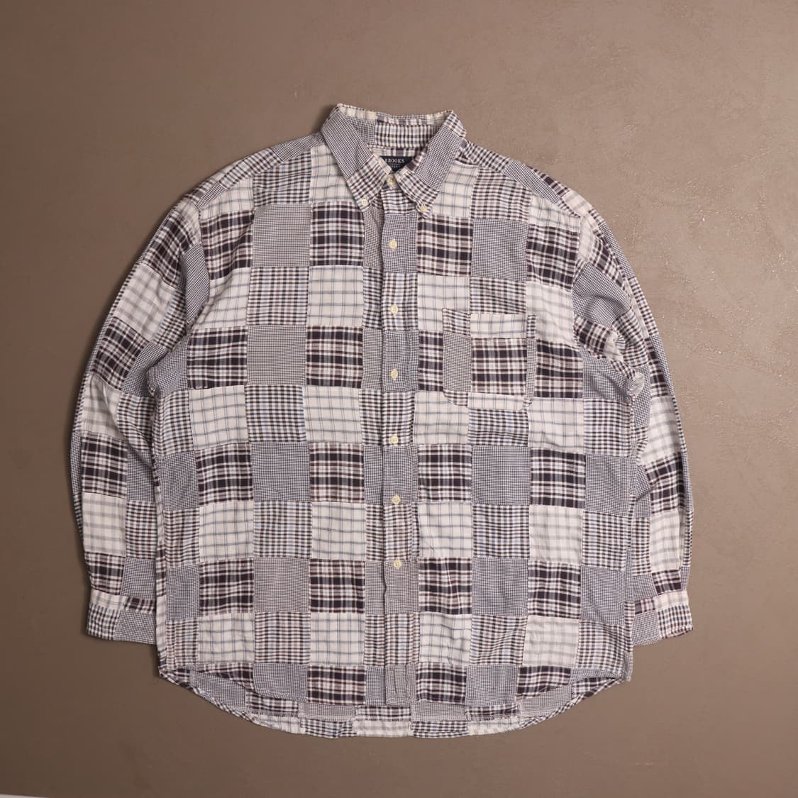 브룩스 브라더스 패치워크 셔츠 A1540 상품이미지1