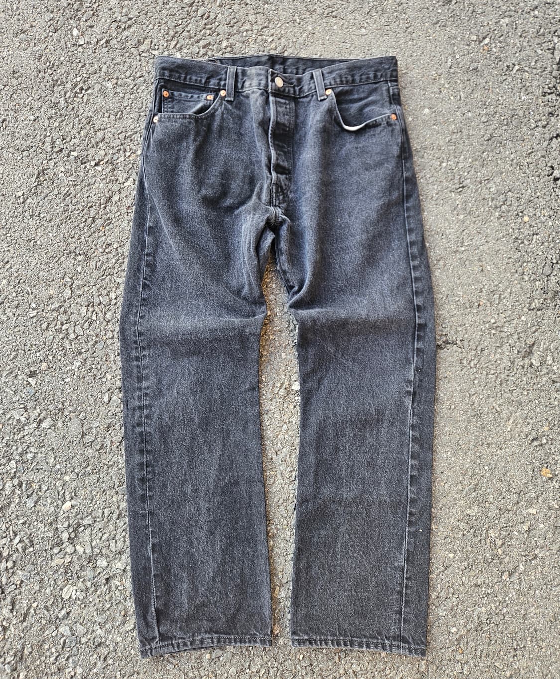 리바이스 578 흑청 배기 벌룬진 34/32 상품이미지1