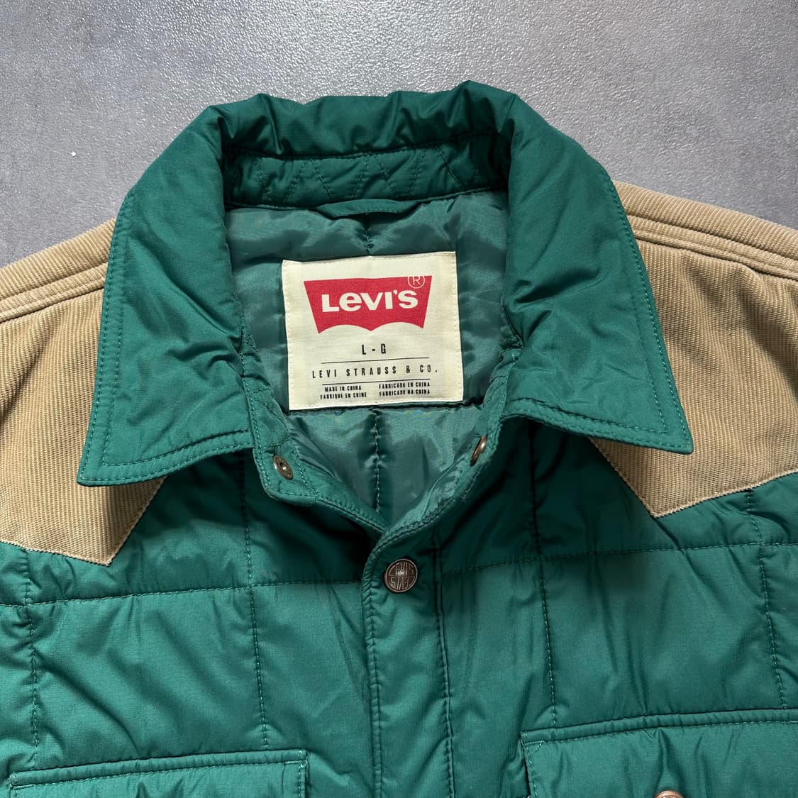 리바이스 웨스턴 다운 셔츠 (va.71) 상품이미지4