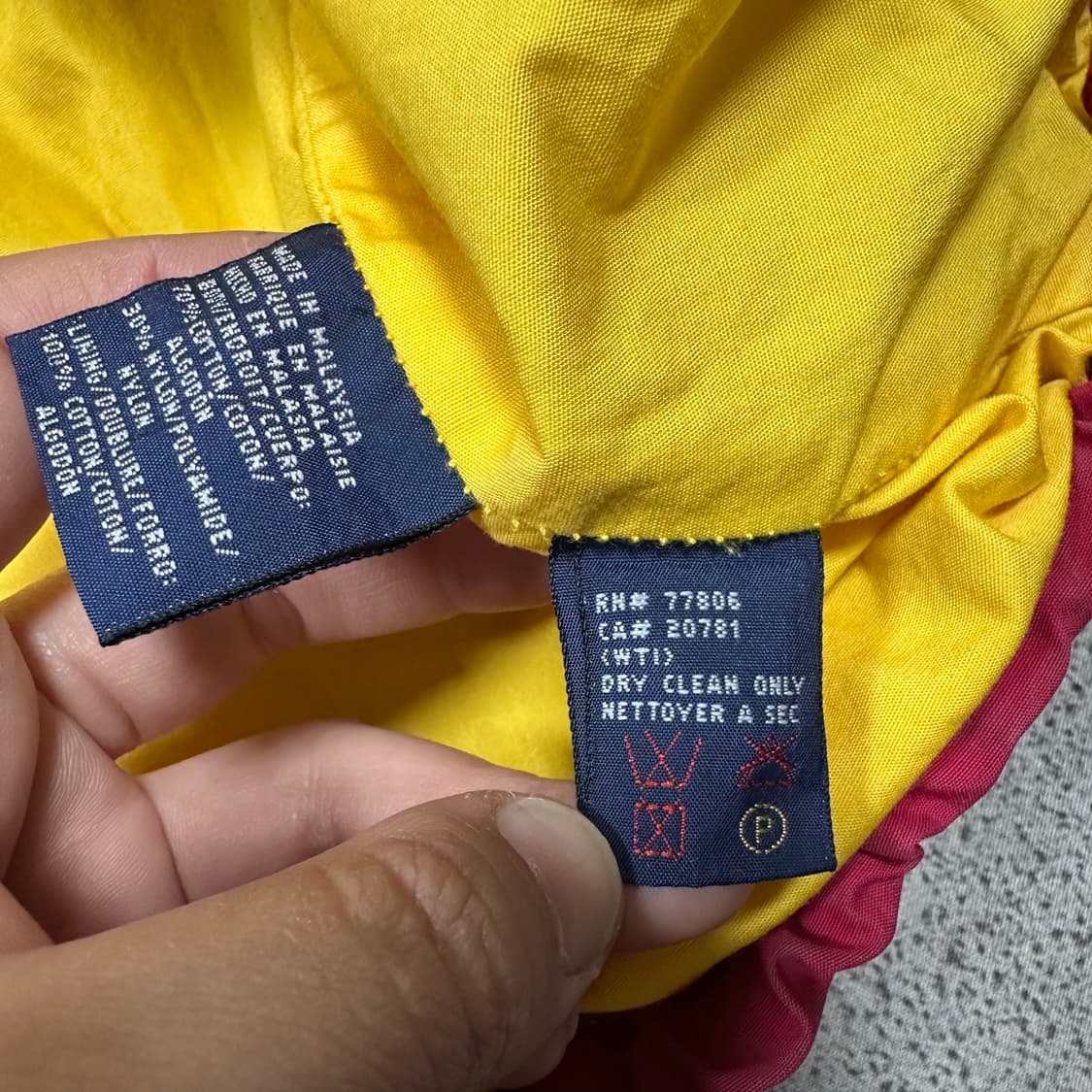 ✨ (바배) 타미 힐피거 90s 올드스쿨 배색 바람막이  상품이미지4