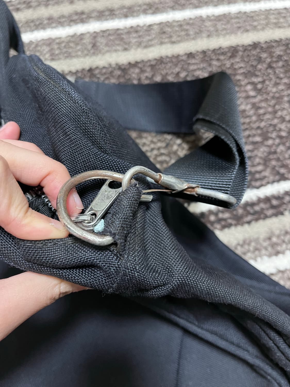 꼼데가르송 옴므 듀스 캔버스 브리프 케이스 상품이미지6