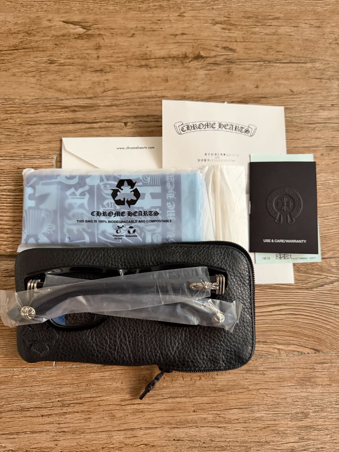 [OS / NEW] 크롬하츠 안경 도쿄 매장 구매 상품이미지2