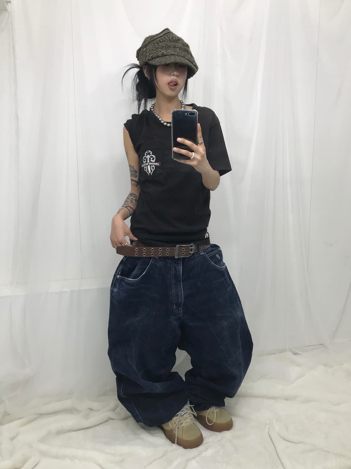 Chrome Hearts Camo Dagger T-shirt 상품이미지2