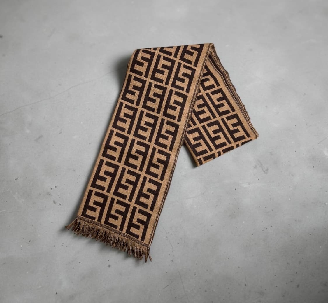 펜디 FF 모노그램 울 머플러 상품이미지3