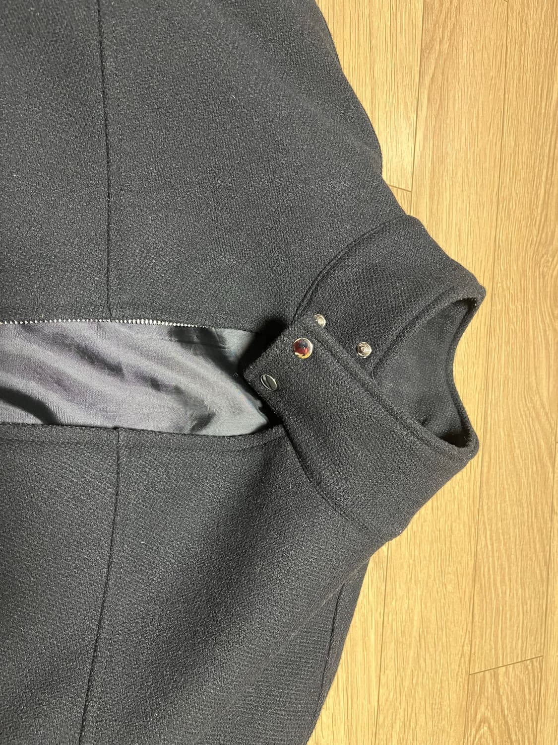 키뮤어 울 투웨이 헤링턴 자켓 M 상품이미지4