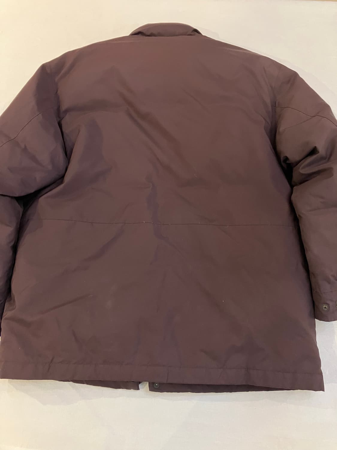 입생로랑 빈티지 구스다운 숏패딩 점퍼 딥브라운 상품이미지3