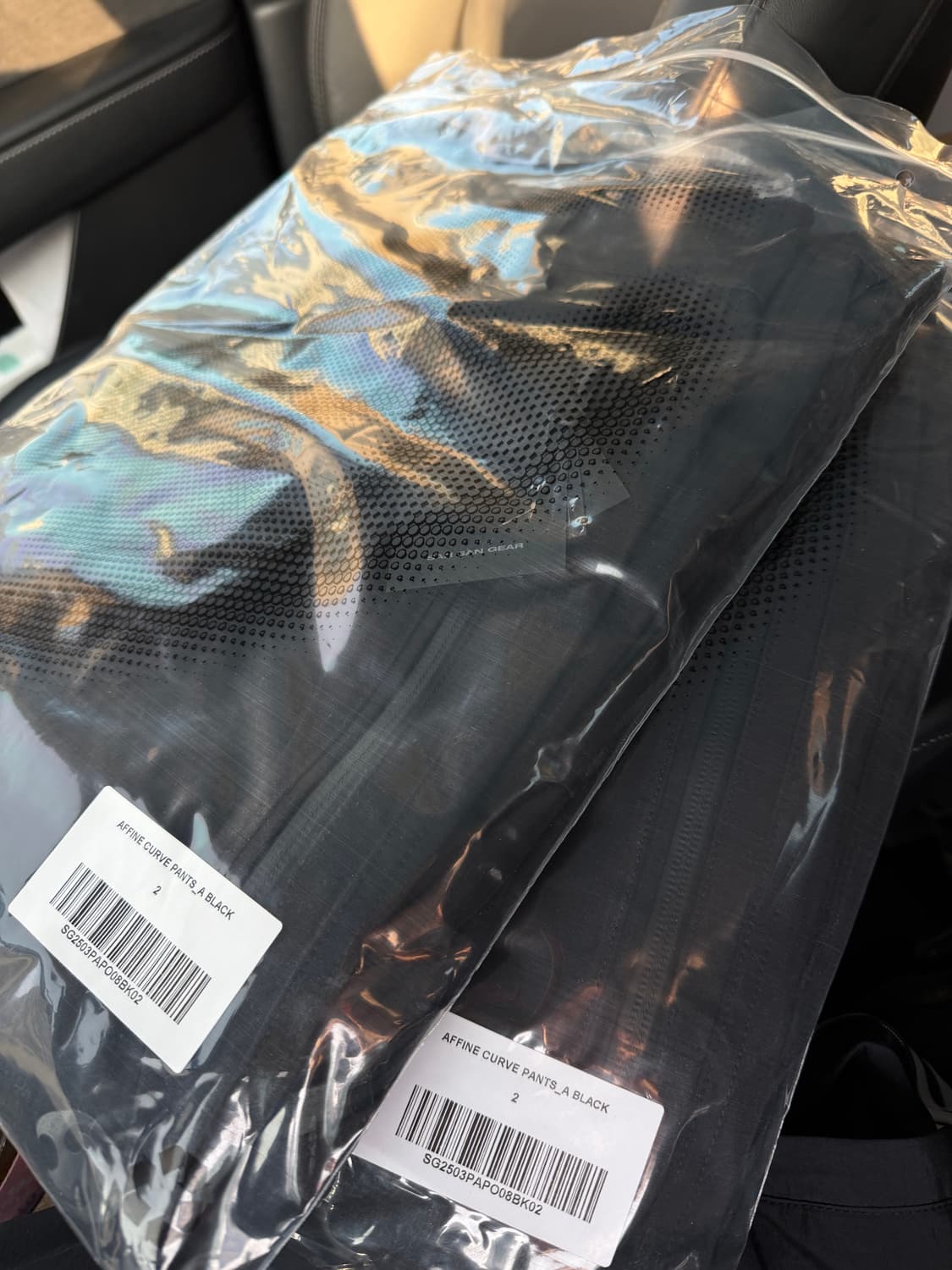 2) 산산기어 25FW 어파인 커브 팬츠 상품이미지2