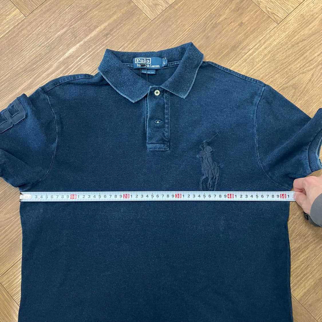 N279 폴로 빅포니 데님 카라 반팔 pk 상품이미지6