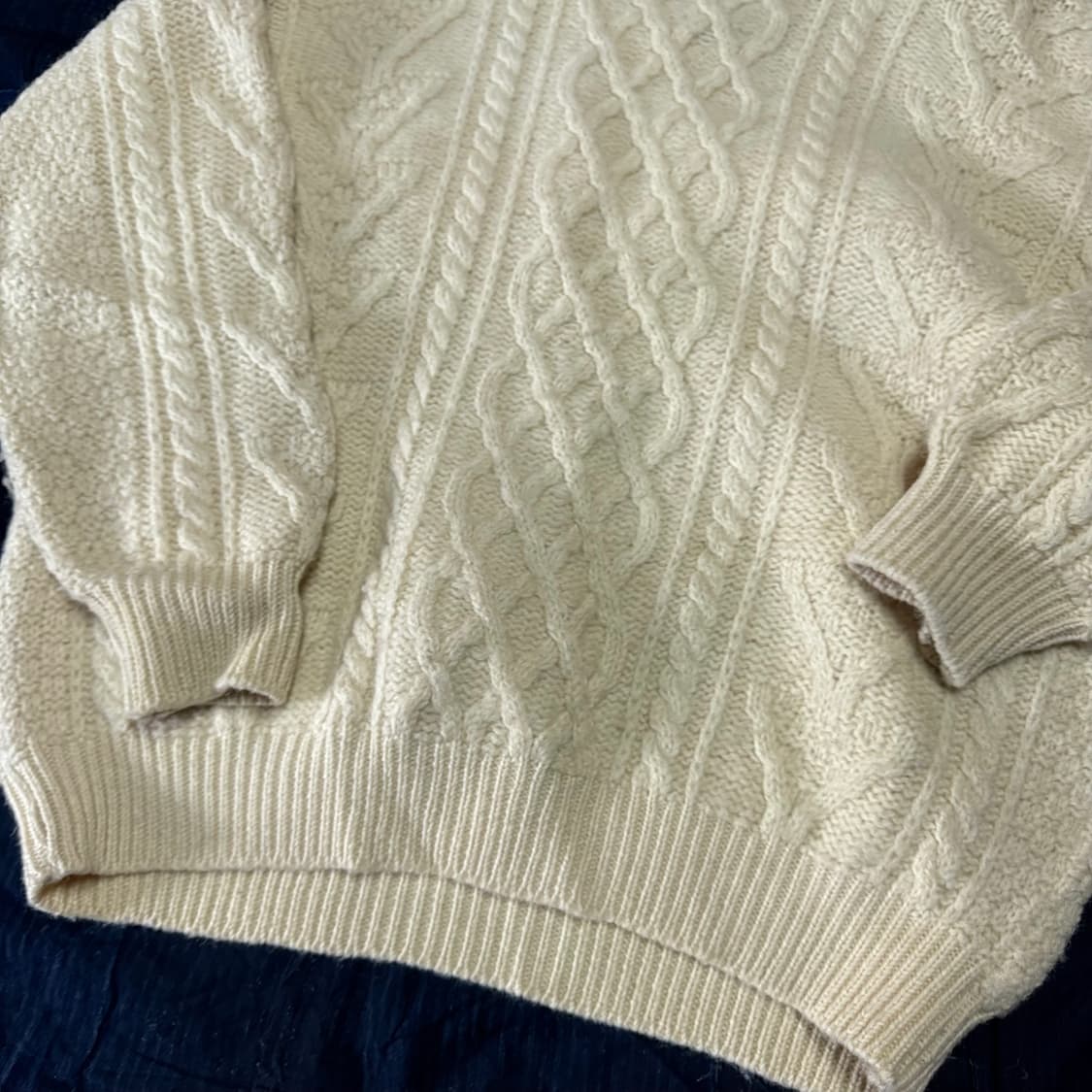 80's Bracket 피셔맨 스웨터 L 상품이미지3