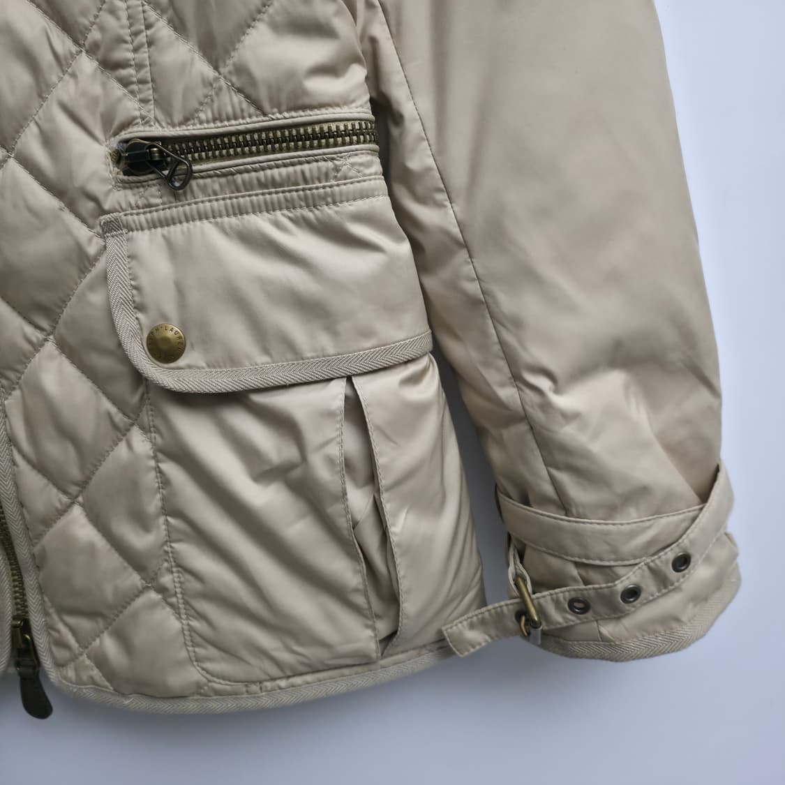 [M] 폴로 랄프로렌 사파리 퀼팅 자켓 베이지 상품이미지4