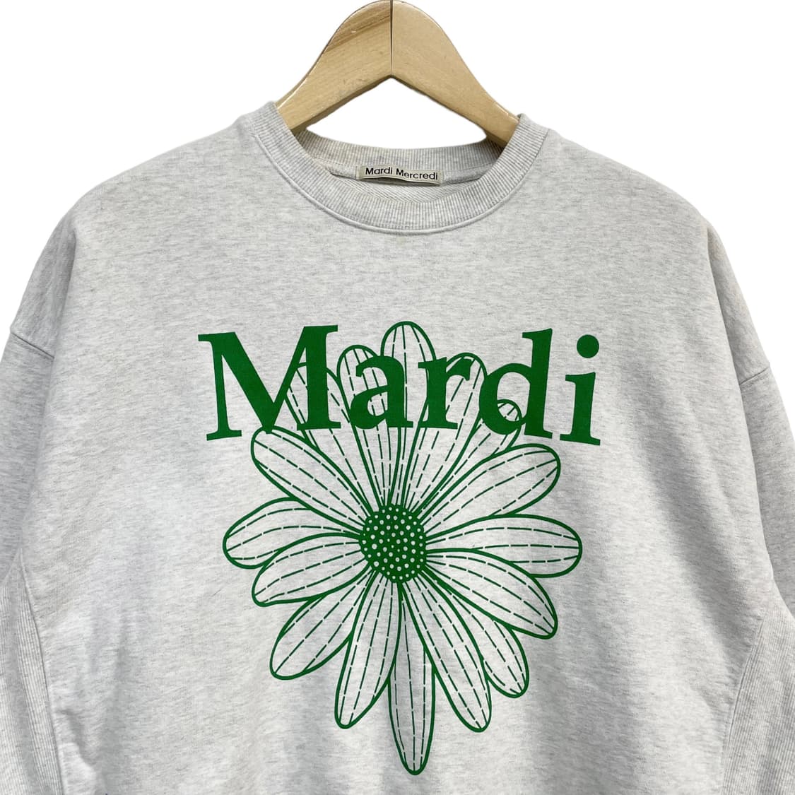 마르디 메크르디 플라워 맨투맨 상품이미지3