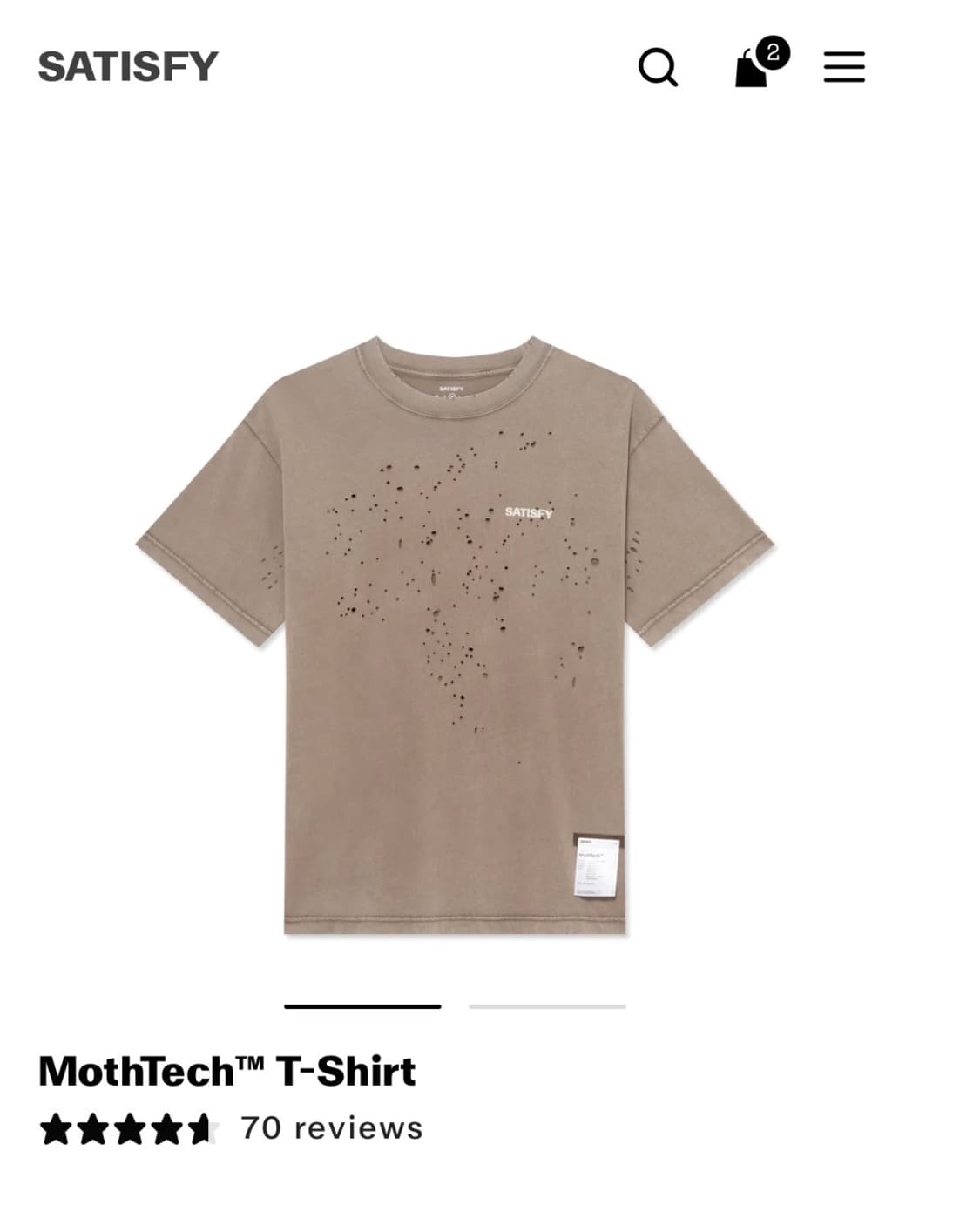 새티스파이 satisfy 모스테크 팔콘 XL ( 새상품) 상품이미지1