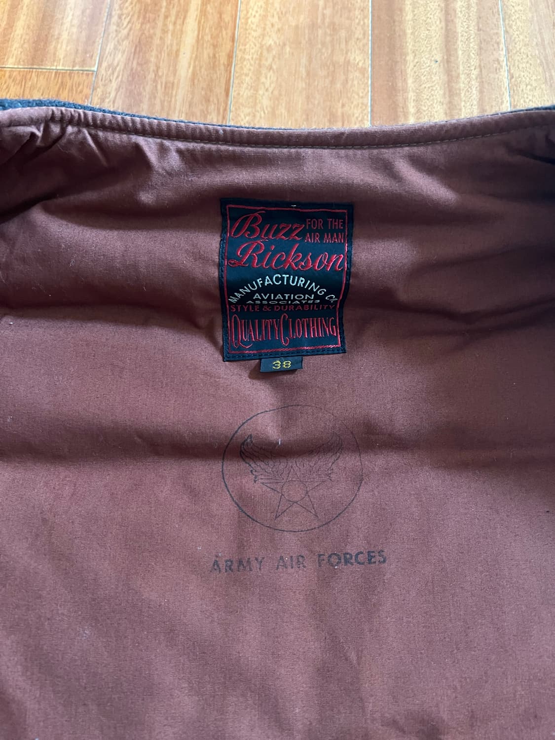 38) 버즈릭슨 에이비에이션 울 베스트 상품이미지3