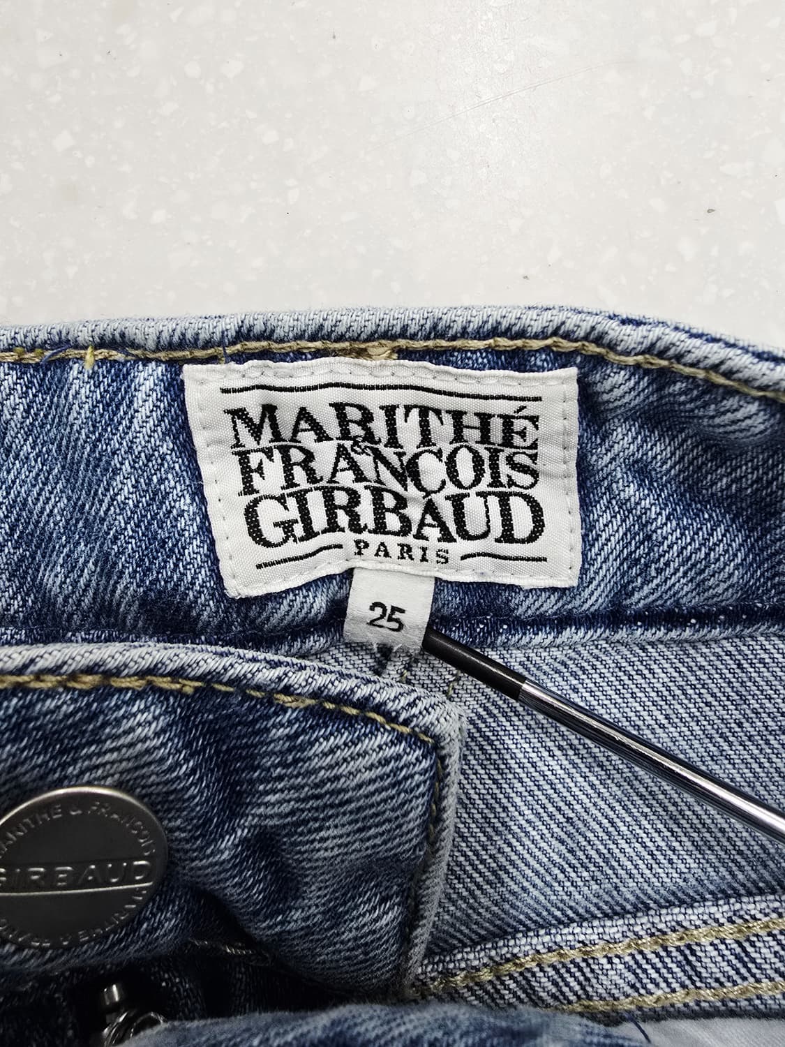 MARITHE FRANCOIS GIRBAUD  데님 와이드 청바지25 상품이미지8