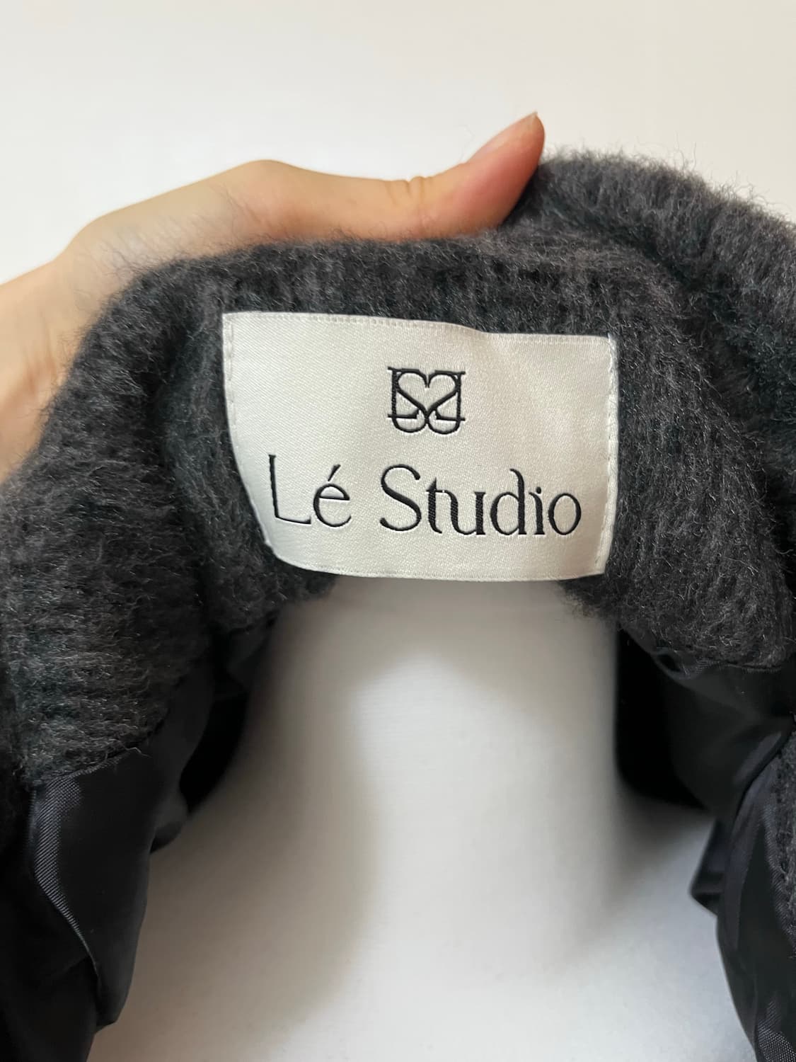 르 스튜디오 차콜 울 자켓 상품이미지9