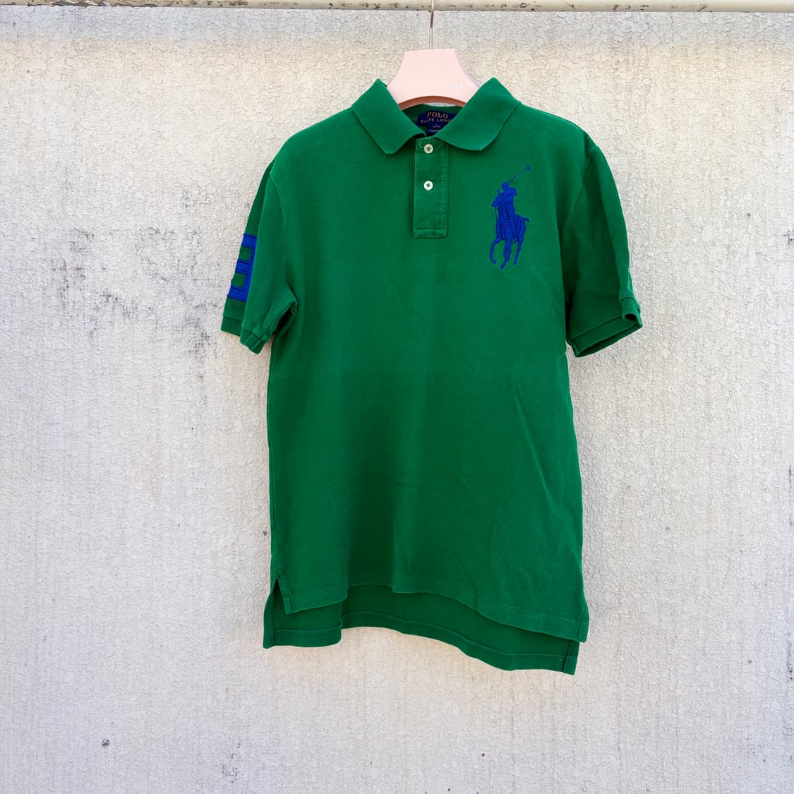 폴로 랄프로렌 블루 빅포니 PK카라 반팔 티셔츠 상품이미지1