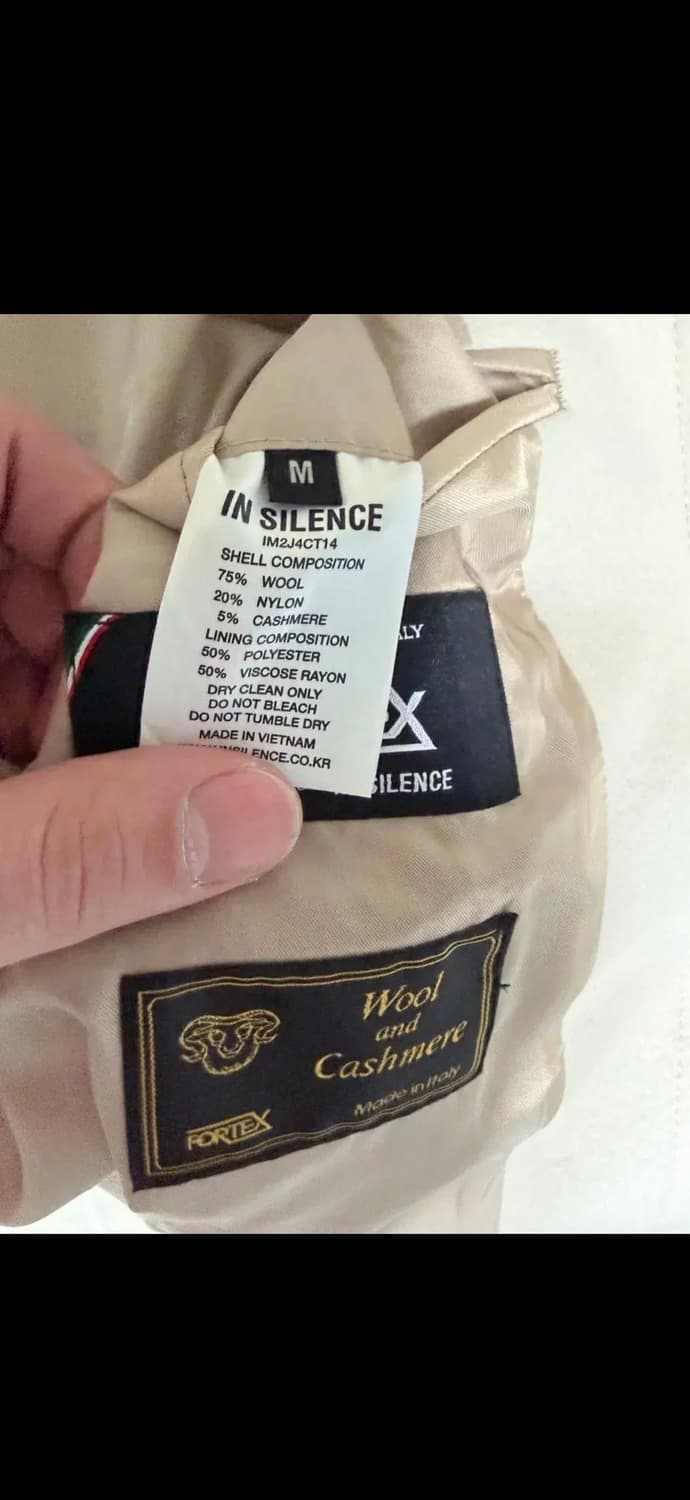 인사일런스 FORTEX 발마칸 로브 코트 상품이미지3