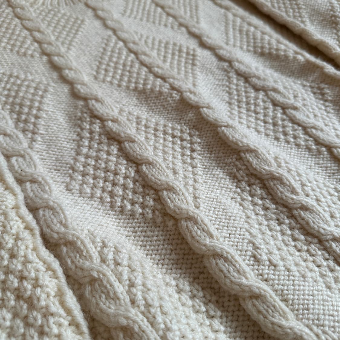 Kanebo vintage fisherman hand knit 상품이미지4