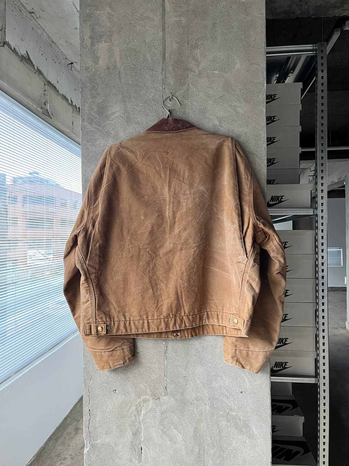 Vintage Carhartt Detroit Jacket Brown 상품이미지2